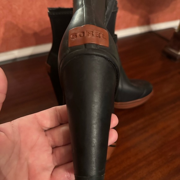 Sorel high heel adjustable rain boot - Picture 5 of 9